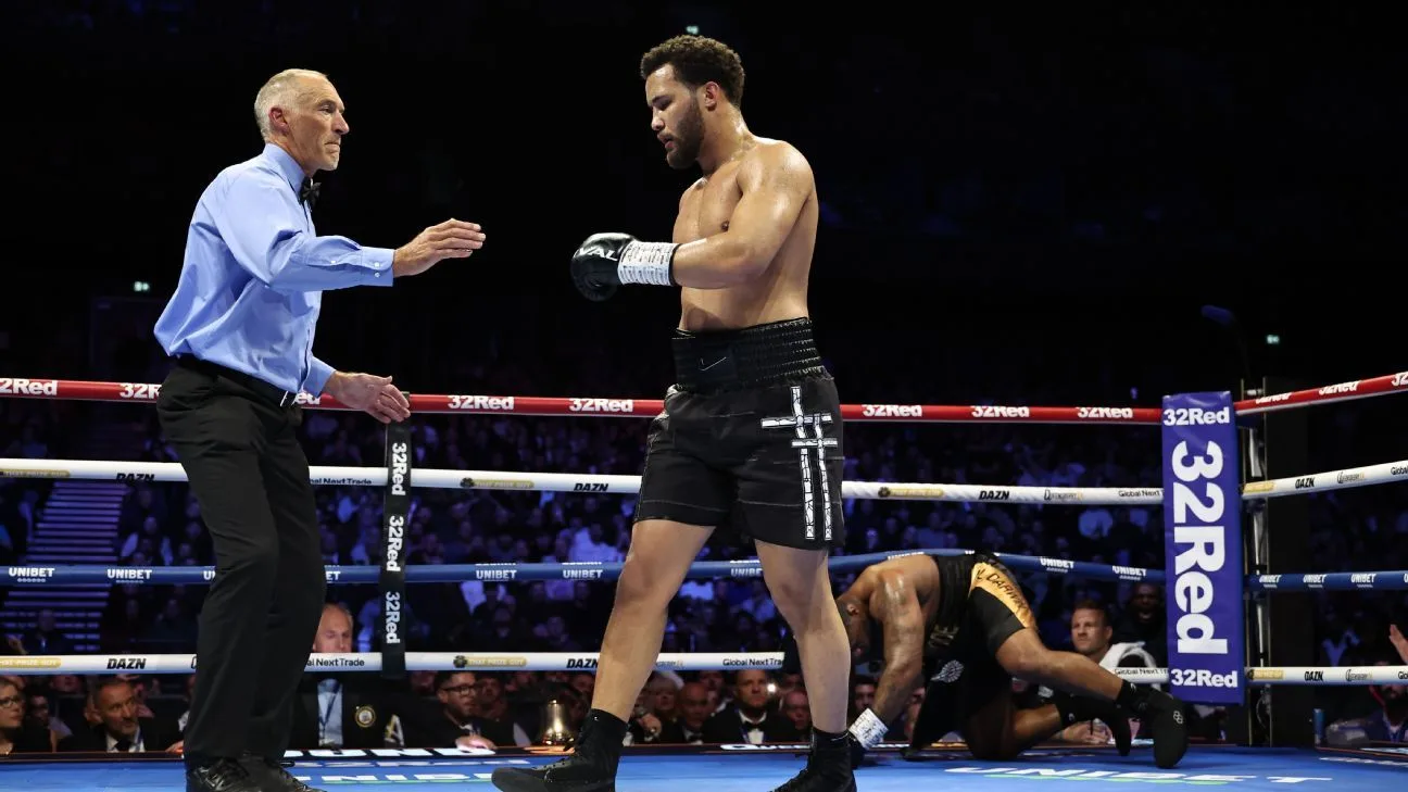 Moses Itauma Defeats Jermaine Franklin with 5th Round Knockout